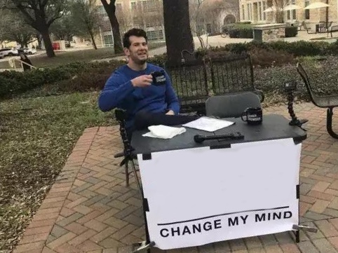 Change My Mind meme about Frenchie Bulldog